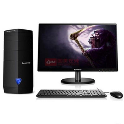 联想T420台式电脑主机与19.5英寸显示器 办公商务的理想选择